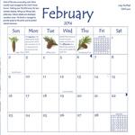 February Calendar Page