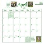April Calendar Page