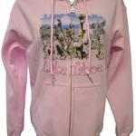 Pussy Willow Full-Zip Hoodie, Pink