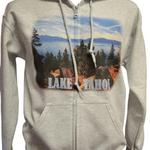 Tahoe View Full-Zip Hoodie, Ash