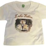 Baby Fox Trio Baby Tee, White