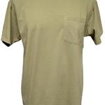 Khaki Pocket Tee, Front