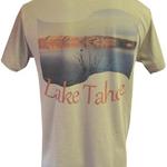 Lone Duck Pocket Tee, Khaki, image on back