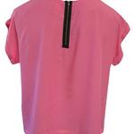 Pink Rayon Blouse, back view