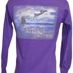 "Blue Lake" X-TREME Cotton Tee, Long-Sleeve, Purple, small image